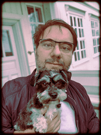 Erick with Pongo